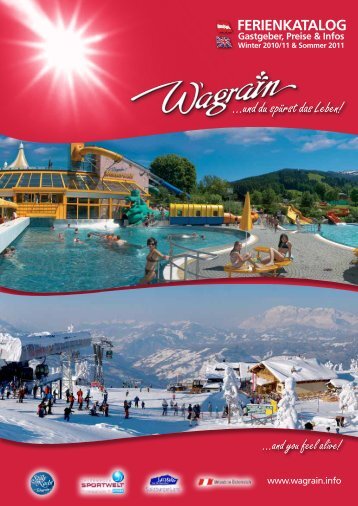 Ferienkatalog Winter 2010/11 & Sommer 2011 Gastgeber, Preise & Infos