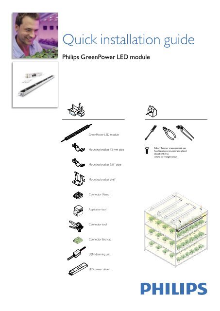 Philips GreenPower LED module - professional lighting