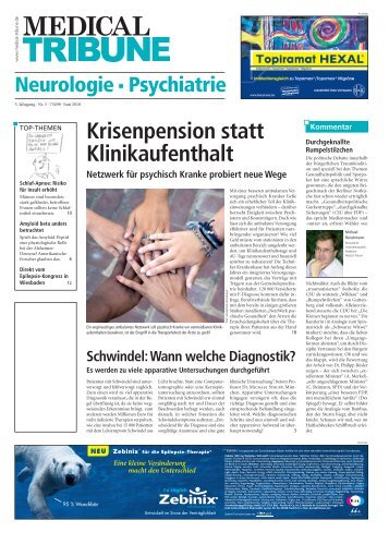 Medical Tribune Krisenpension statt Klinikaufenthalt (PDF-Datei, 4.9