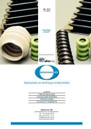 Soufflets cylindriques - Johannsen AG