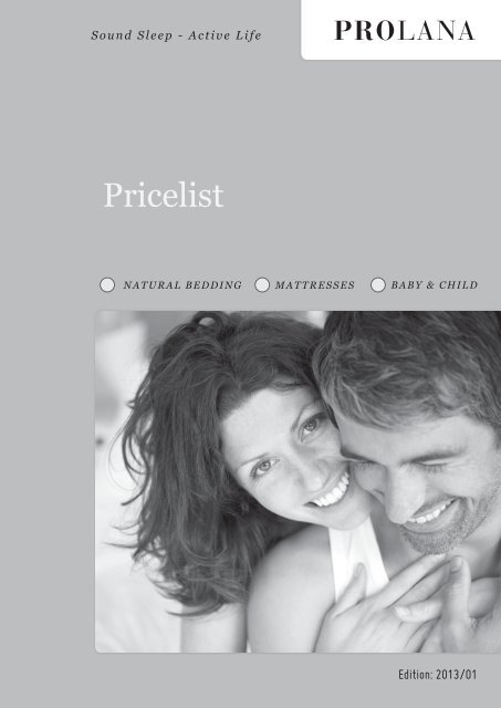 Pricelist - Prolana