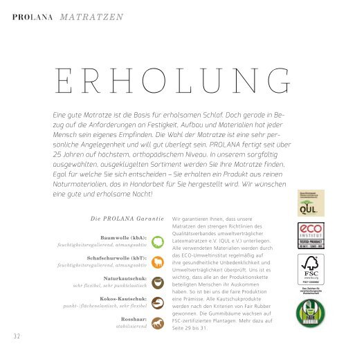Katalog Naturbettwaren.pdf - Prolana