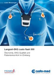 Langzeit-EKG custo flash 500