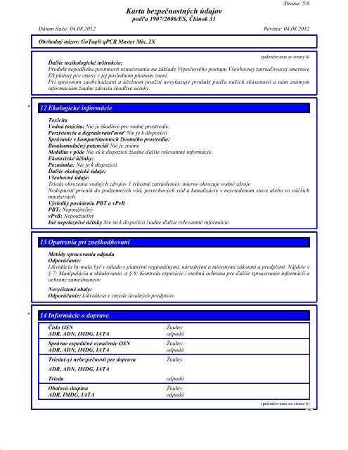 A600 GoTaq® qPCR Maste - Promega