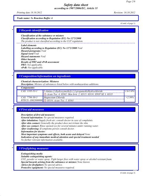 MSDS - Promega