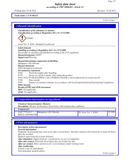 MSDS - Promega