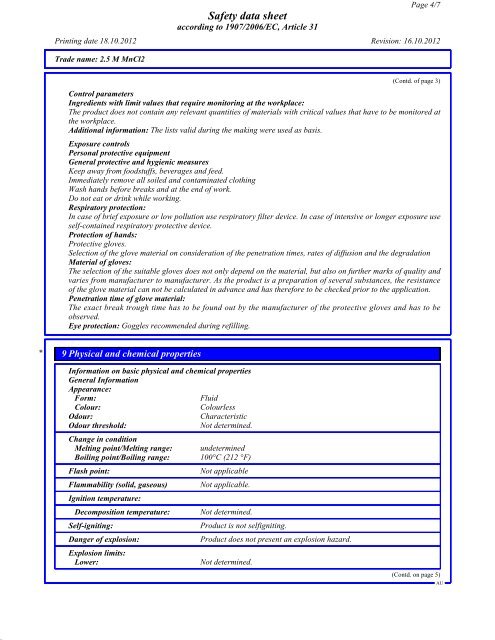 MSDS - Promega