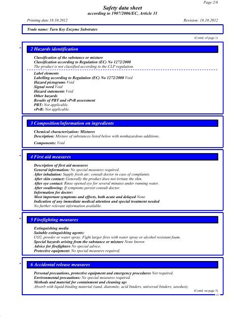 MSDS - Promega