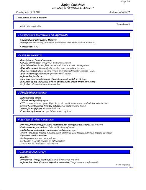 Kit components 10/19/2012 Product code Description ... - Promega