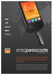 Datenblatt SMS PASSCODE