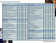 Policy Patrol 4 Feature List