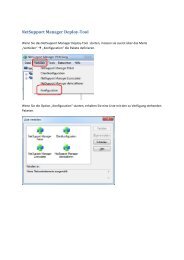 NetSupport Manager Deploy-Tool