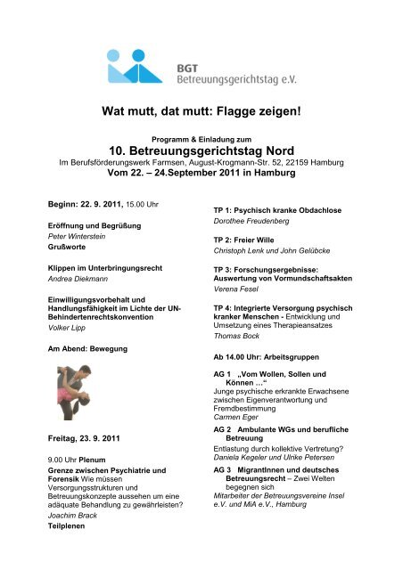 Wat mutt dat mutt - Programm