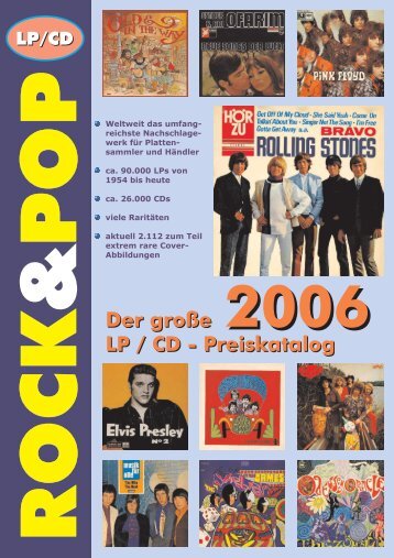 LP / CD - Preiskatalog Der  große 2006