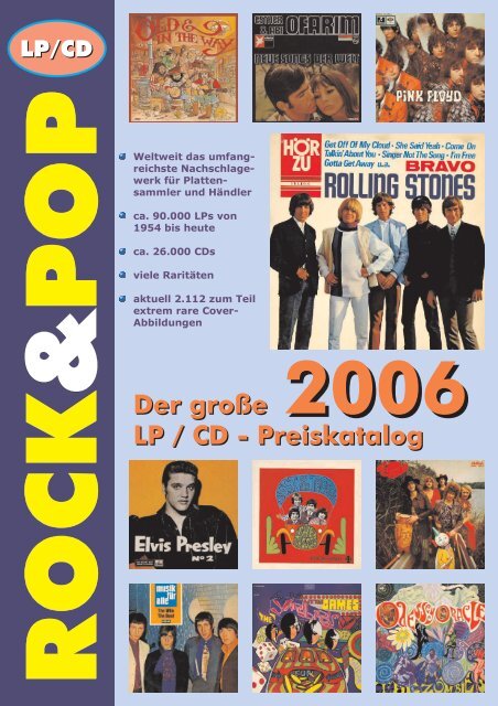 LP / CD - Preiskatalog Der  große 2006