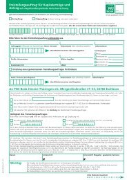 Informationen Zum Fernabsatzrecht Psd Bank Hessen Thuringen Eg