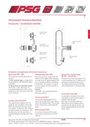 Thermoject® Premium Manifold - psg-online.de