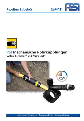 PSI Mechanische Rohrkupplungen System Permasert® und ...