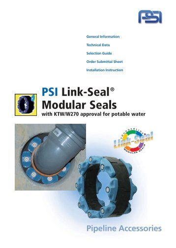 Link-Seal® with KTW/W270 approval - PSI Products GmbH