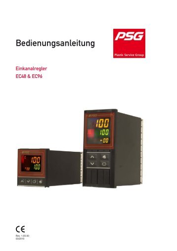 Einkanalregler EC48 & EC96 - psg-online.de
