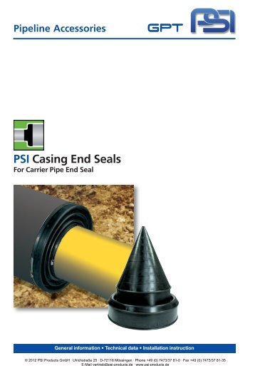 PSI Casing End Seals - PSI Products GmbH