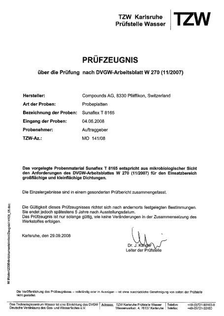 Gummi-Stahl Keilflanschdichtung-W270-Zertifikat - PSI Products ...