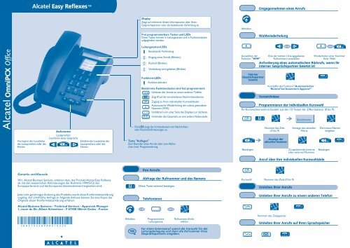 Alcatel Easy Reflexes TM