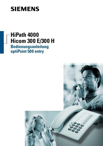 optiPoint 500 entry an HiPath 4000, Bedienungsanleitung, Ausgabe