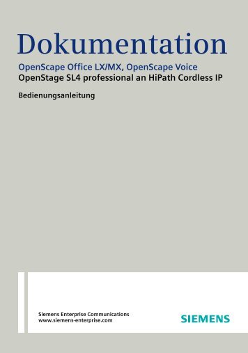 Openstage SL4 professional - Bedienungsanleitung.pdf