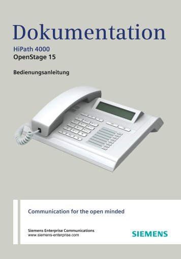 OpenStage 15 HFA (HiPath 4000)