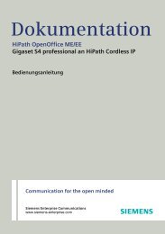 Gigaset S4 professional (HiPath OpenOffice ME)