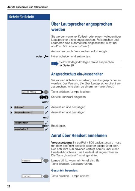 optiPoint 500 economy_basic_standard_advance, eco basic ...