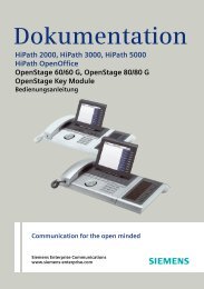 HiPath 2000_HiPath 3000_HiPath 5000_HiPath OpenOffice