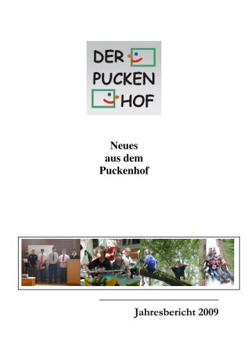 Jahresbericht 2009 - Der Puckenhof