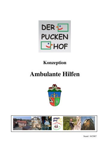 Konzeption Ambulante Hilfen 2007 - Der Puckenhof