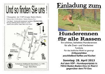 Einladung Hunderennen 2013-Doppelt A5 - (VDP) Gruppe Baden ...