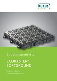 ECORASTER® SOFTGROUND - purus-plastics.de