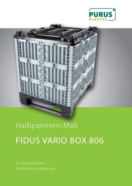 FIDUS VARIO BOX 806 - PURUS PLASTICS