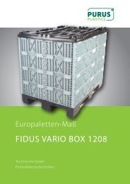 FIDUS VARIO BOX 1208 - PURUS PLASTICS