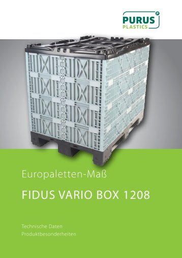 FIDUS VARIO BOX 1208 - PURUS PLASTICS
