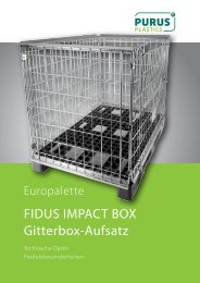 FIDUS IMPACT BOX Gitterbox-Aufsatz - PURUS PLASTICS