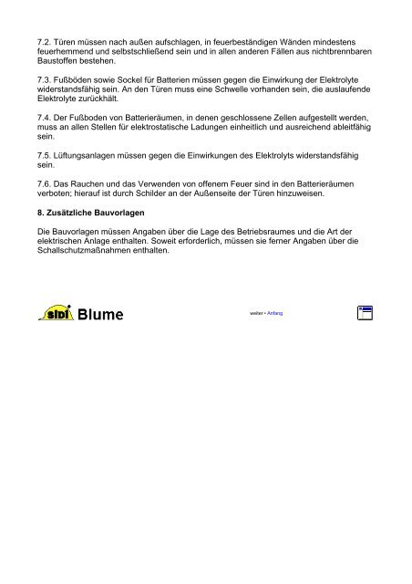 Richtlinie über den Bau von Betriebsräumen für ... - Pvting.de