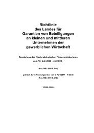 Garantierichtlinie Niedersachsen Inland - PwC