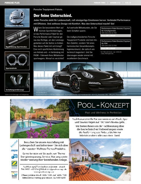 Ausgabe 3/12 - Porsche Zentrum Aschaffenburg