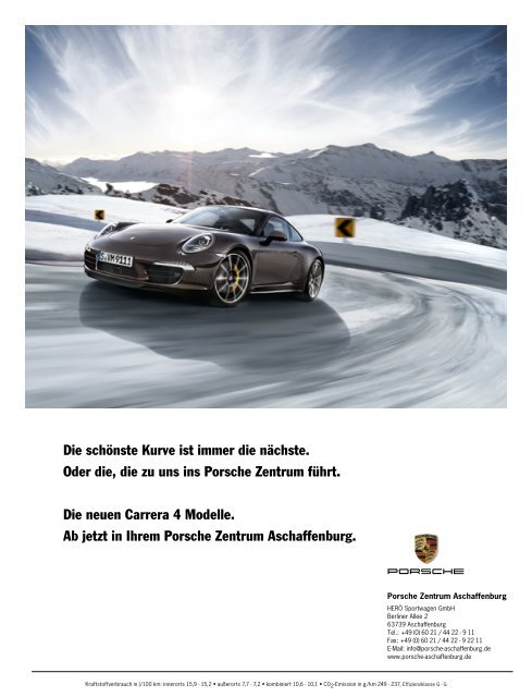 Ausgabe 3/12 - Porsche Zentrum Aschaffenburg