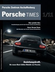 PorscheTimes Vorlagedokument - Porsche Zentrum Aschaffenburg