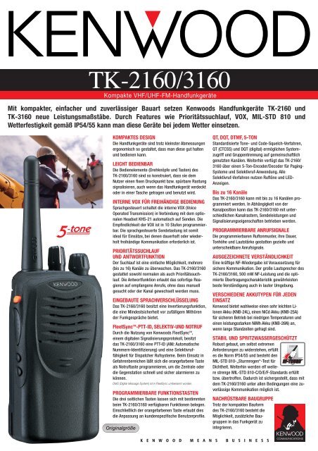 TK-2160/3160 - Kenwood