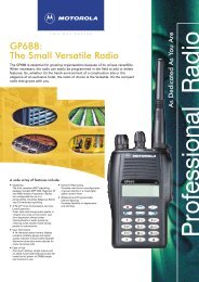 GP688: The Small Versatile Radio
