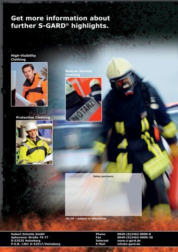 PDF Catalogue in English - S-GARD