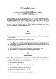 RVO Entwurf Idarbach - Struktur- und Genehmigungsdirektion Nord